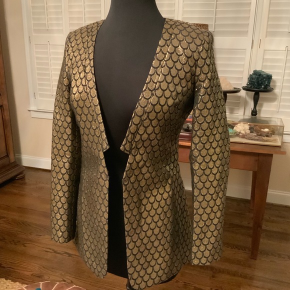 Glam/Rocker Chic/Black Tie/ Blazer Small - Picture 3 of 12